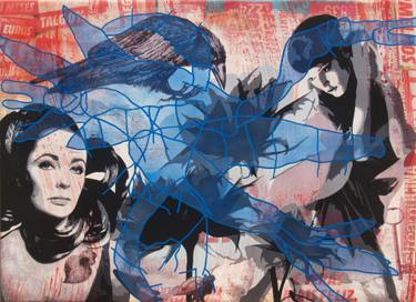 Original Figurative Fantasy Mixed Media by Alvarenga Marques