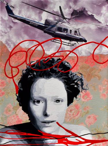 Original Figurative Pop Culture/Celebrity Mixed Media by Alvarenga Marques