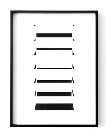 Original Abstract Geometric Printmaking by Seth Howe