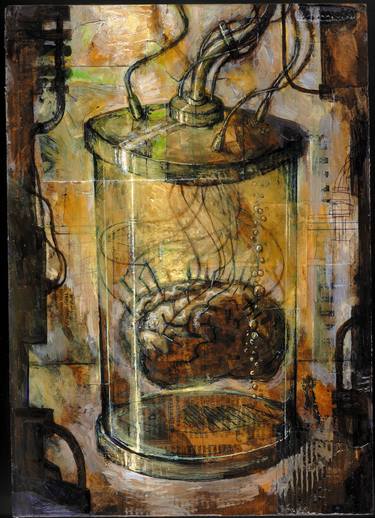 Original Contemporary Fantasy Painting by Jeff Faerber