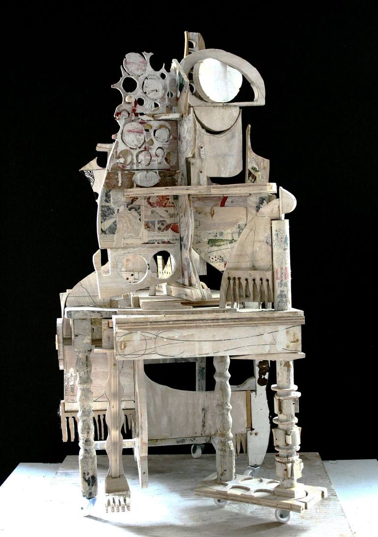 Original 3d Sculpture Abstract Sculpture by Mikhail Gubin