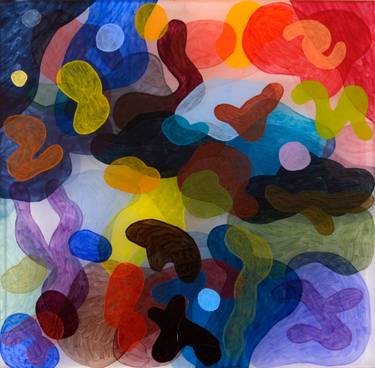 Original Abstract Painting by José Luis De Miguel