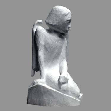 Original Figurative Religion Sculpture by Angelika Kienberger