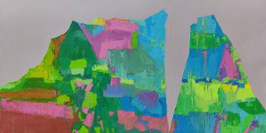 Original Abstract Expressionism Abstract Painting by Abhishek Kumar