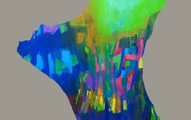 Original Abstract Tree Paintings by Abhishek Kumar