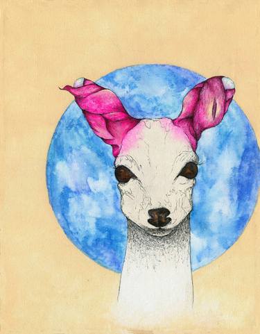 Original Conceptual Animal Paintings by Hannah Ward
