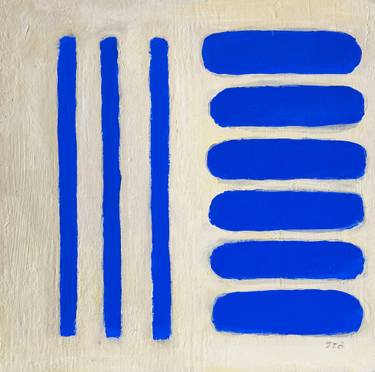 Original Minimalism Abstract Painting by Jan-Thomas Ölund