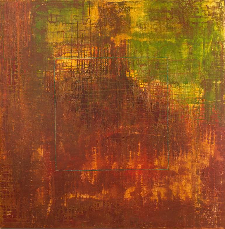 Original Abstract Expressionism Abstract Paintings by Su Yeon Shim Lee