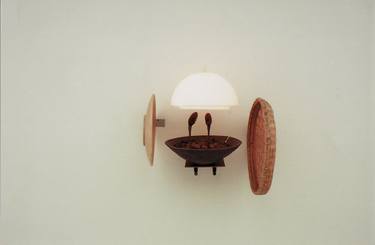 Original Abstract Geometric Sculpture by Henry Grahn Hermunen