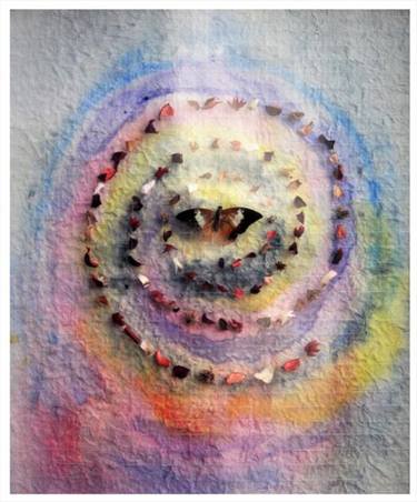 Original Conceptual Abstract Paintings by Kaluram Tamang