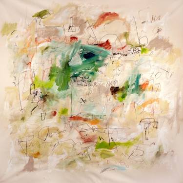 Original Abstract Expressionism Abstract Paintings by Sander Steins