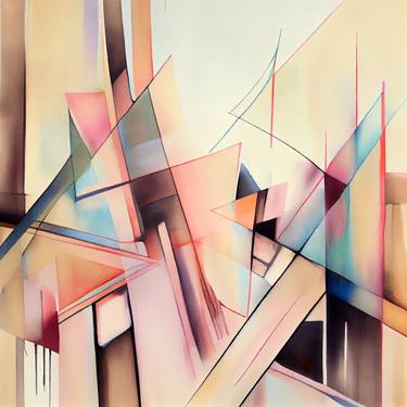 Original Contemporary Abstract Mixed Media by Steven Sandner