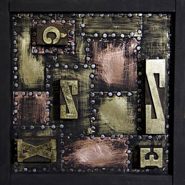 Original Abstract Expressionism Abstract Installation by Daniel Loagar