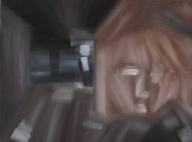 Original Abstract Expressionism People Paintings by Min Zou