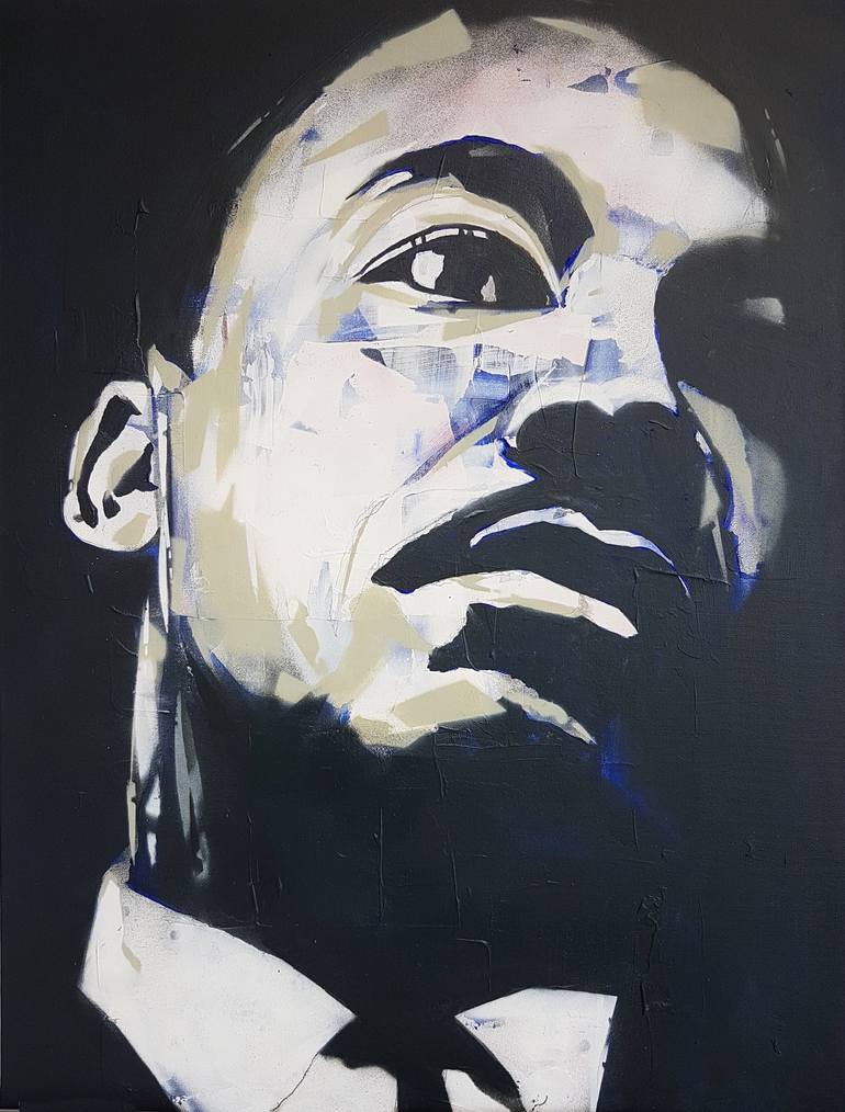 Print of Expressionism Portrait Paintings by Paul Lovering