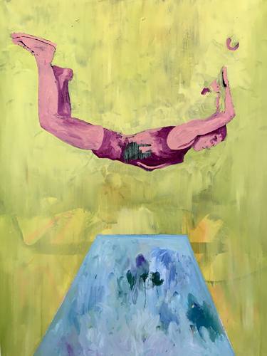 Original Abstract Expressionism Abstract Paintings by Carlisle Bell