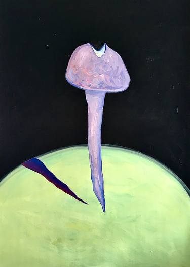 Original Abstract Aerial Paintings by Carlisle Bell