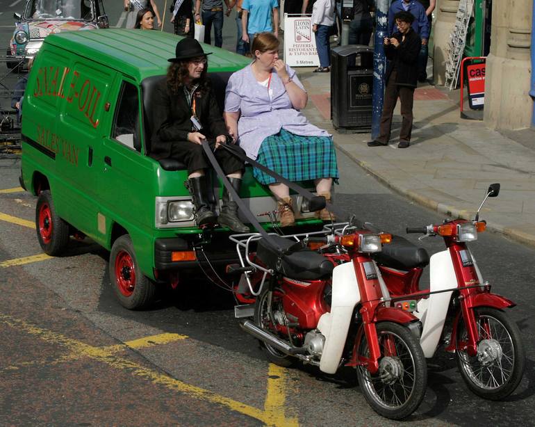 Original Street Art Transportation Sculpture by Stephen Williams