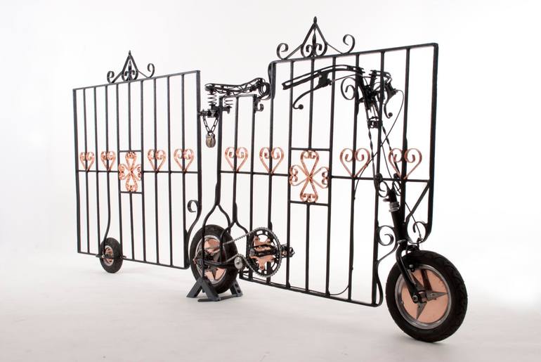 Original Surrealism Transportation Sculpture by Stephen Williams