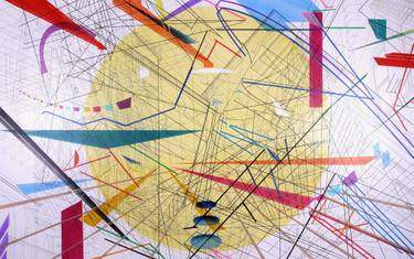 Original Abstract Architecture Paintings by James Collins