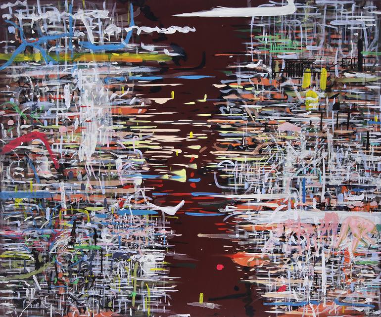 Print of Abstract Expressionism Abstract Paintings by Görkem Dikel