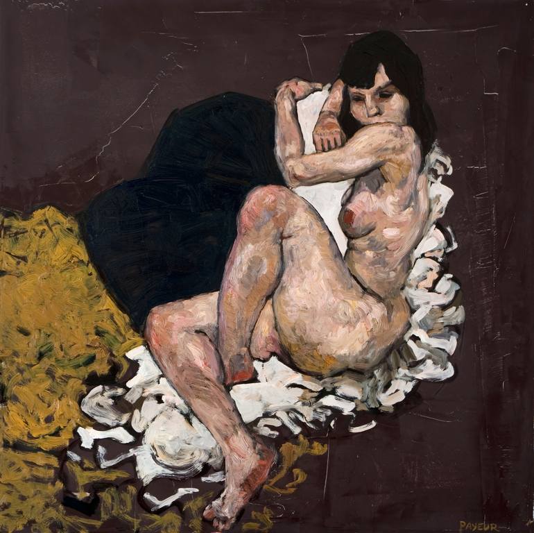 Print of Expressionism Nude Paintings by Olivier Payeur