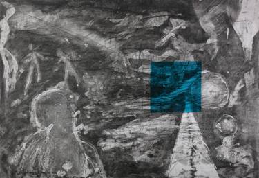 Original Abstract Expressionism Mortality Printmaking by Sander De Wilde