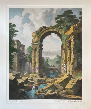 Original Classicism Architecture Printmaking by Magnus Gjoen