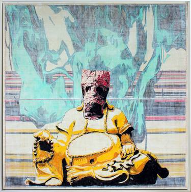 Original Pop Art Religion Paintings by Andrea De Ranieri