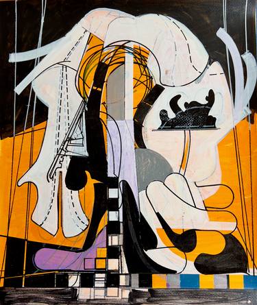 Original Abstract Architecture Drawings by Jim Harris