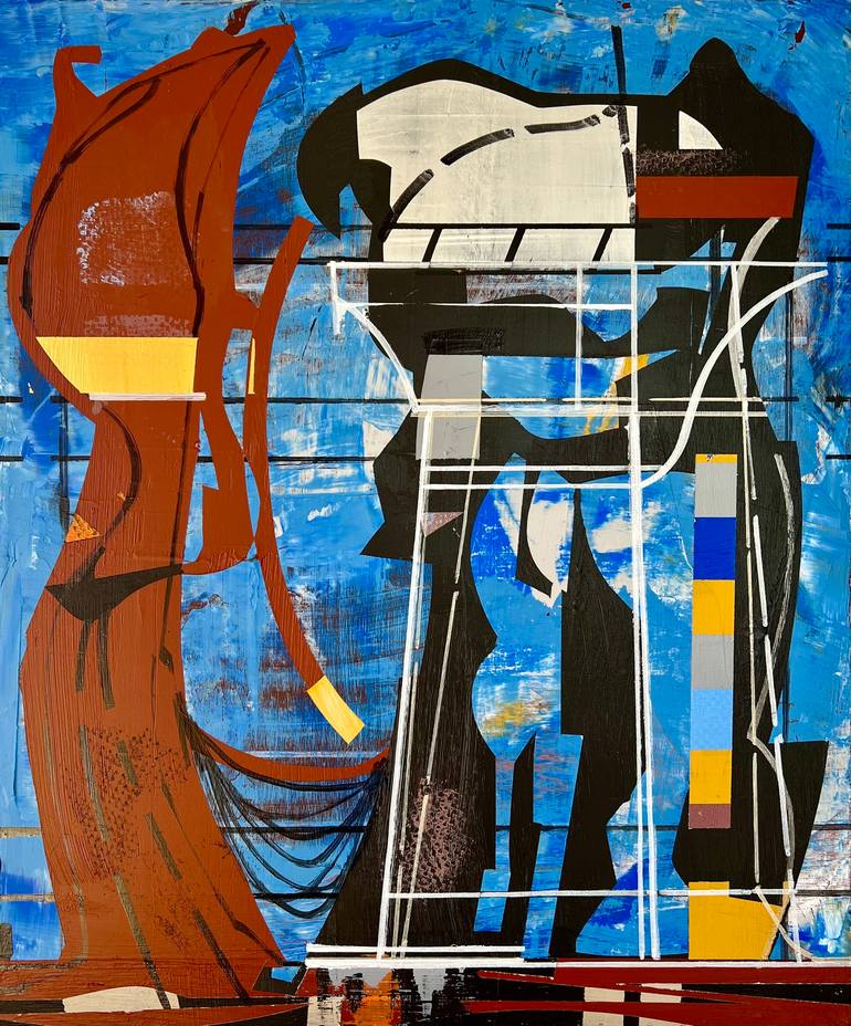 Print of Abstract Science/Technology Paintings by Jim Harris