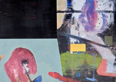 Original Abstract Expressionism Abstract Paintings by Jim Harris