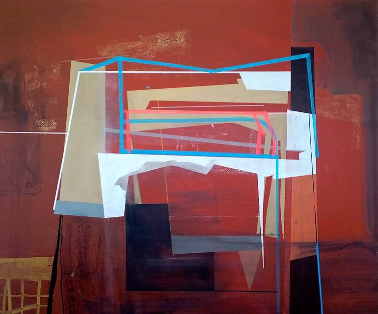 Print of Abstract Expressionism Abstract Paintings by Jim Harris