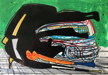Original Abstract Technology Drawings by Jim Harris