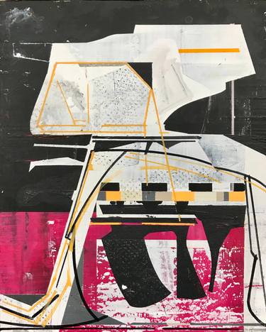 Original Abstract Technology Paintings by Jim Harris
