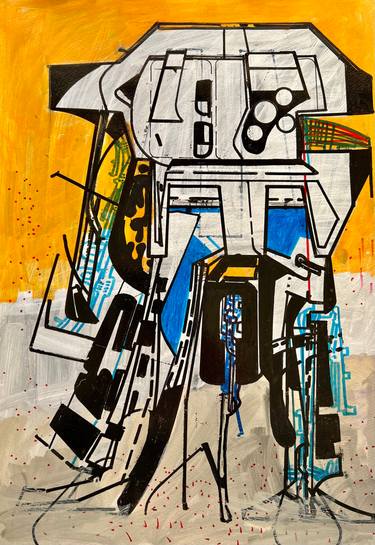 Print of Contemporary Technology Drawings by Jim Harris