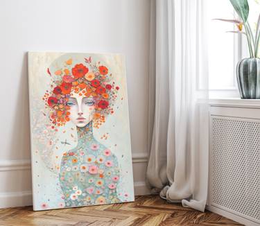 Original Contemporary Women Printmaking by Maria Szollosi