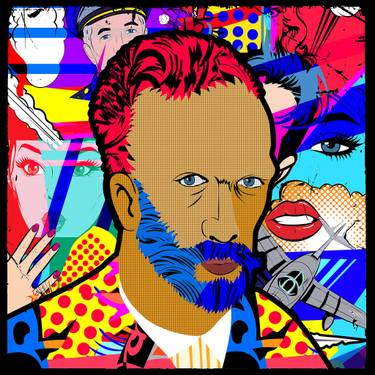 Original Pop Art People Digital by Agent X