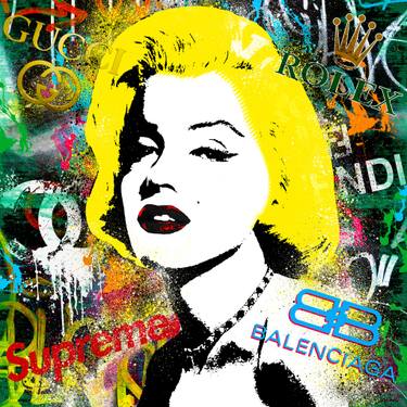 Original Pop Art Pop Culture/Celebrity Printmaking by Agent X