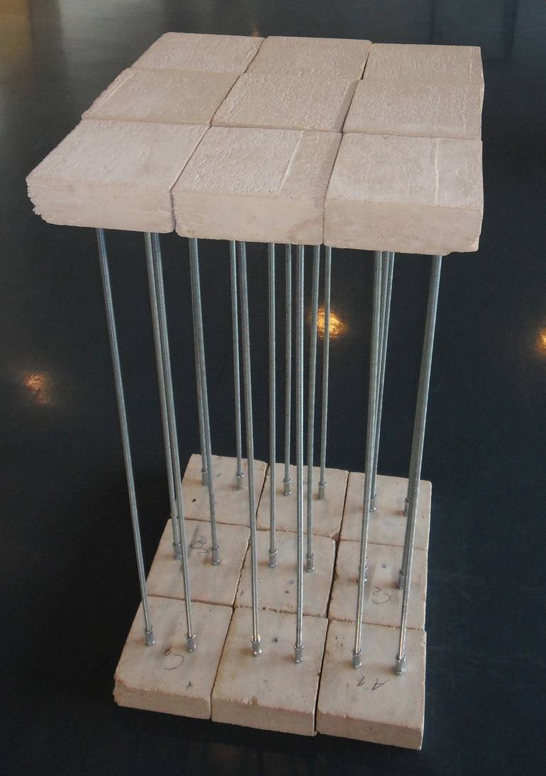 Original Abstract Science/Technology Sculpture by Markus Schlee