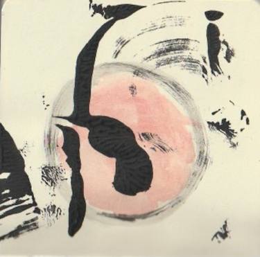Original Conceptual Abstract Painting by Loreto Valenzuela