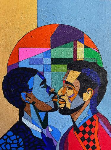 Original Pop Art Portrait Painting by Conor  Collins