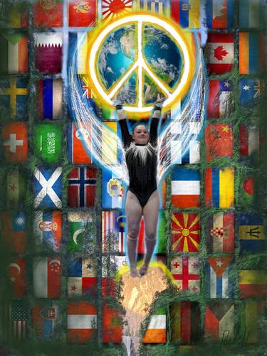 Original Digital Art Love Digital by Corinne Pondell Holt