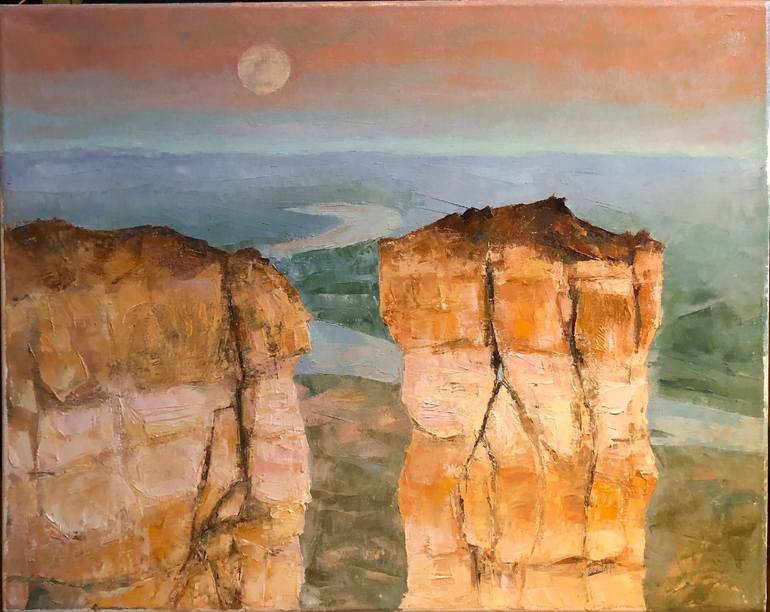 Print of Figurative Landscape Paintings by Russell Honeyman