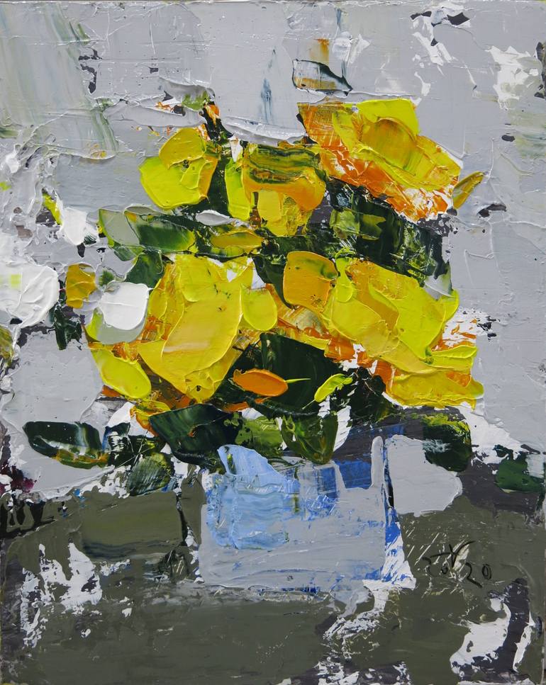 Still life #1 Painting by Artist Chu Van | Saatchi Art