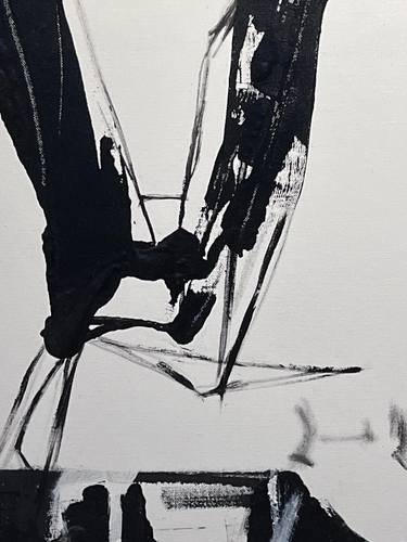 Original Abstract Expressionism Abstract Mixed Media by Dominika Nika Blazek
