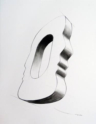 Original Conceptual Portrait Drawings by Tehos Frederic Camilleri