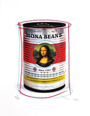Original Conceptual Pop Culture/Celebrity Printmaking by Tehos Frederic Camilleri
