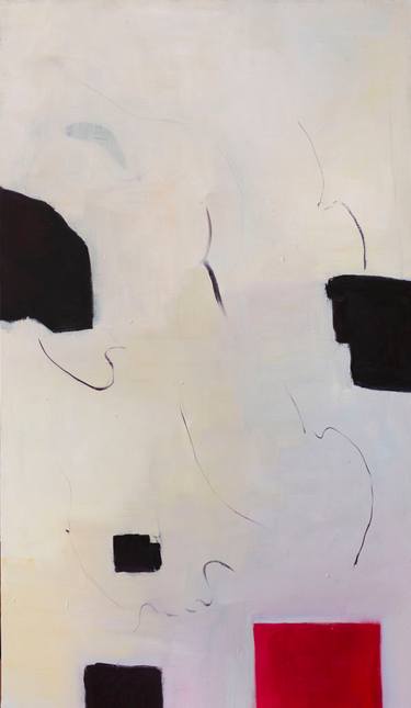 Original Abstract Expressionism Abstract Painting by Maria Cecilia Fernandez De Arrospide