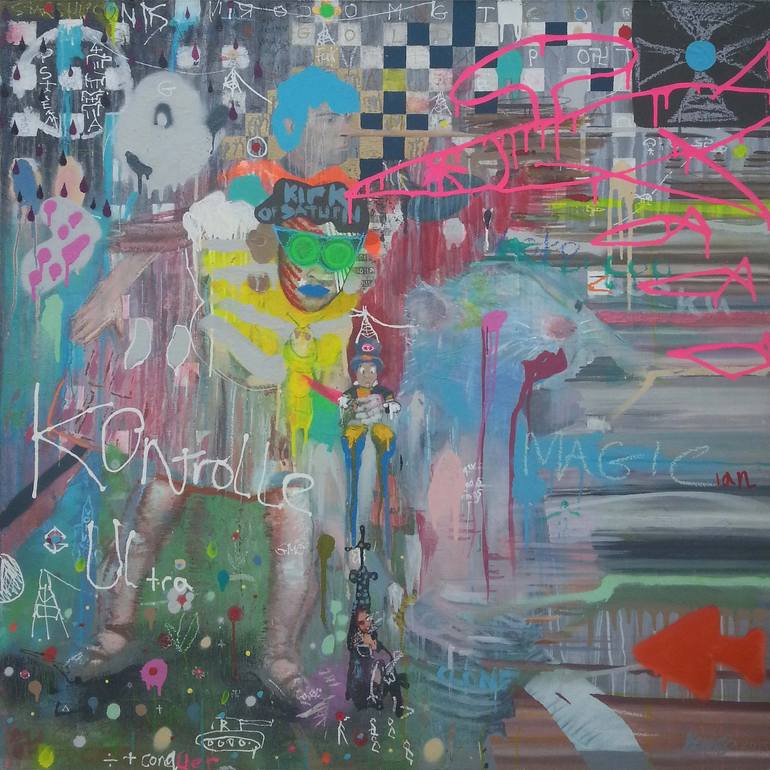 Original Street Art Culture Paintings by Andy Cumming